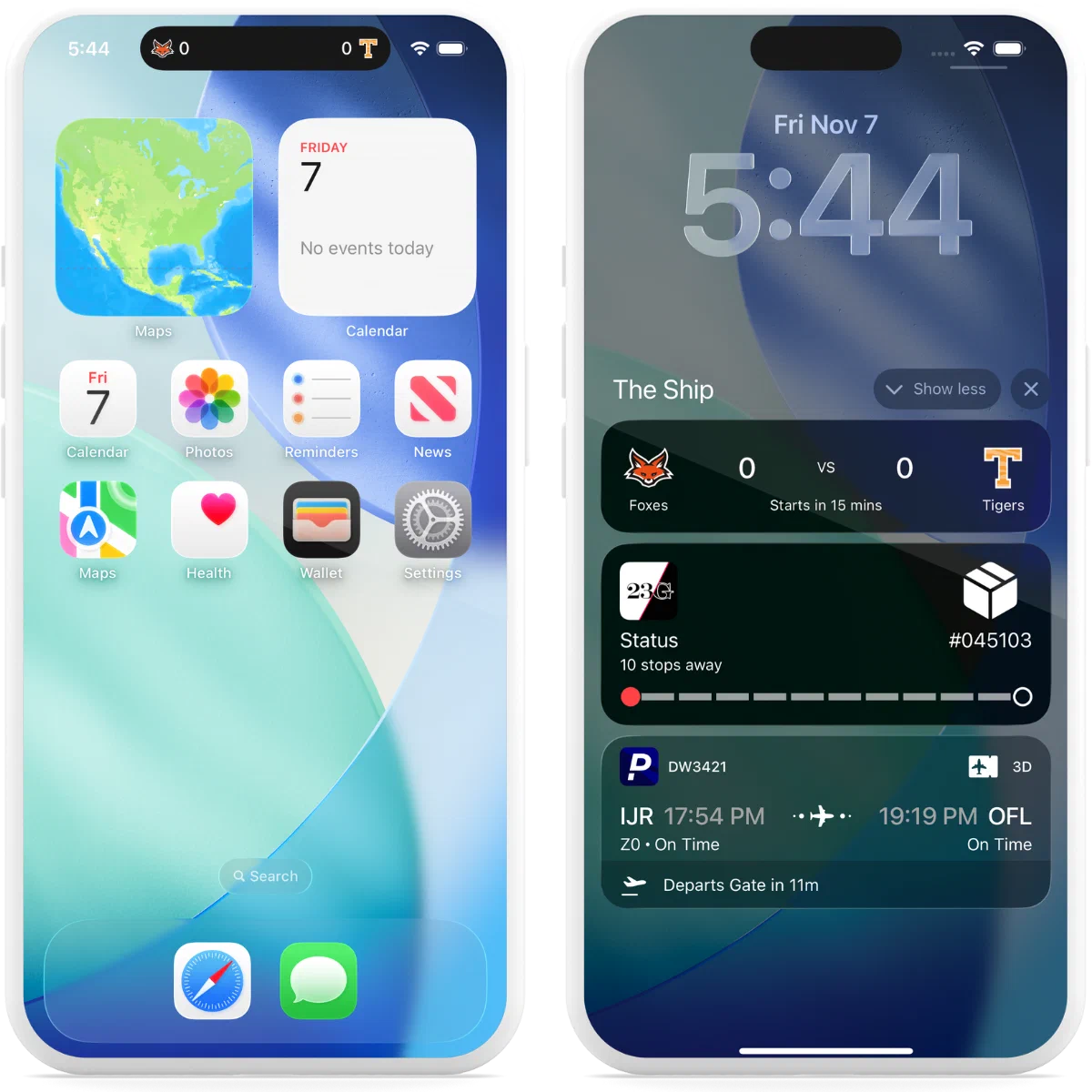 iOS Live Activities and Android Live Updates iOS Live Activities and Android Live Updates