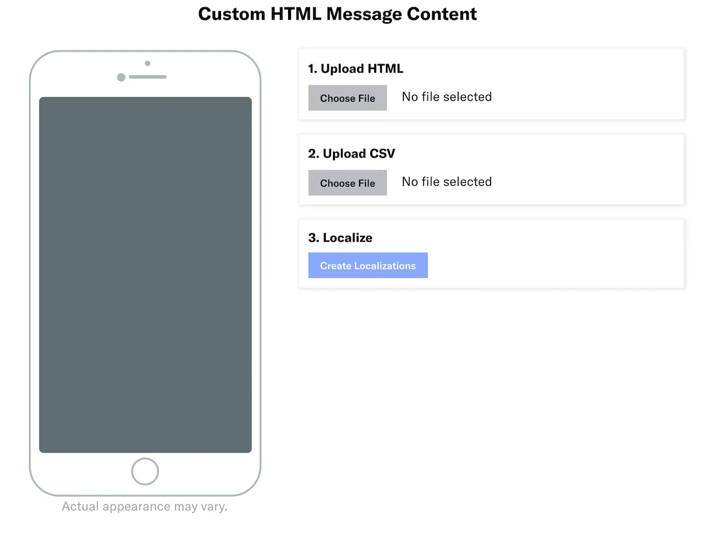 Localization for In-App Automation Localization for In-App Automation