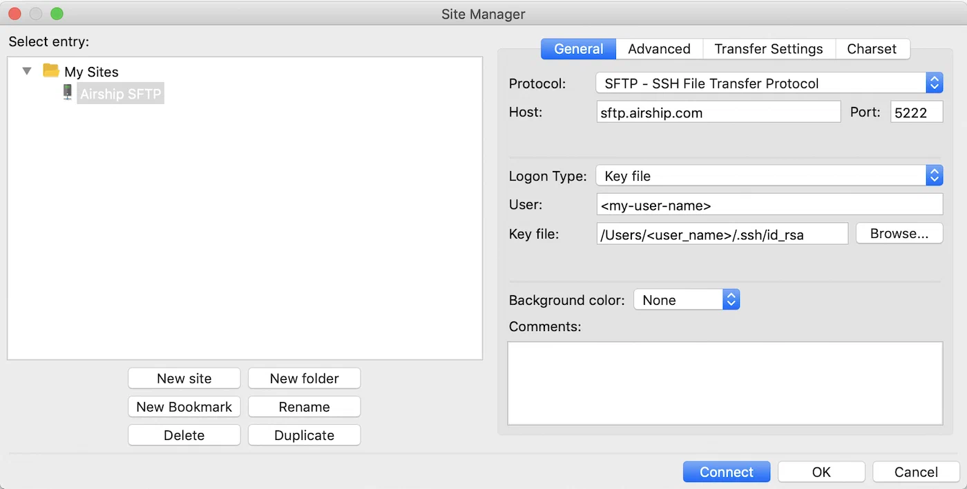 SFTP upload for CSV files SFTP upload for CSV files